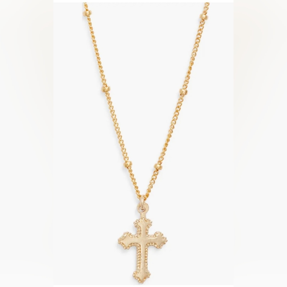 Set & Stones Archie Cross Pendant NecklaceSet & Stones